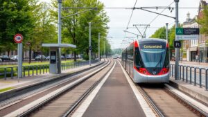 Tramlijn 26 uitgebreid naar Strandeiland