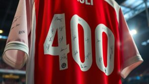 Davy Klaassen viert 400 wedstrijden voor Ajax