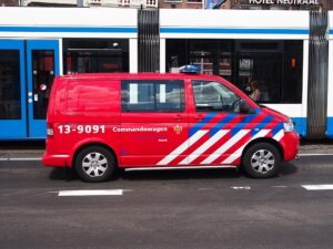 Brand in wasserette in De Pijp