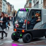 Patrick en zijn veegwagen: haastige Amsterdammers