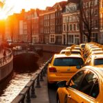 Amsterdamse taxichauffeurs lanceren eigen app