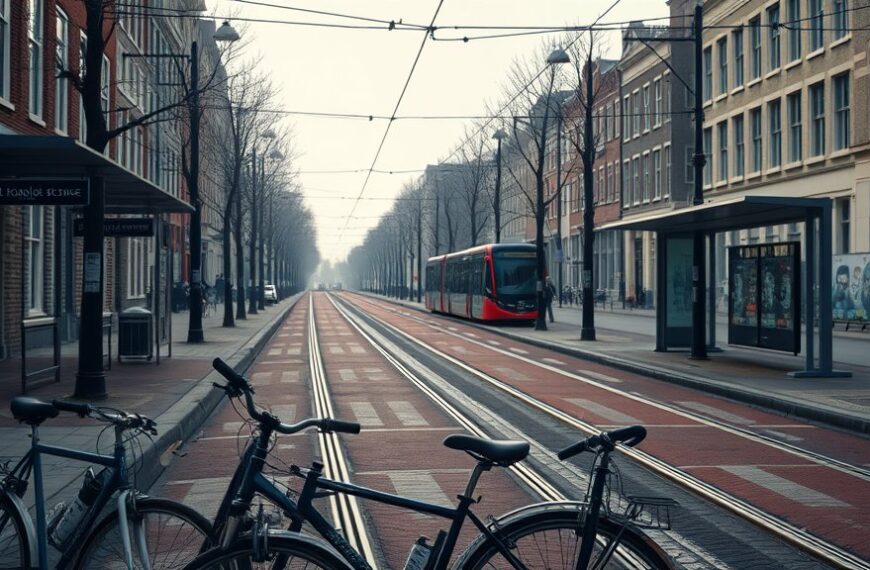 Staking legt openbaar vervoer in Amsterdam stil
