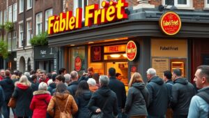 Overlast door Fabel Friet in het centrum