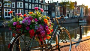 Flowerbikeman verlaat Amsterdam na 22 jaar