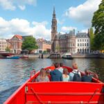 Zelf varen tijdens ov-staking in Amsterdam-Noord