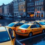 Taxichauffeurs in Amsterdam starten eigen app