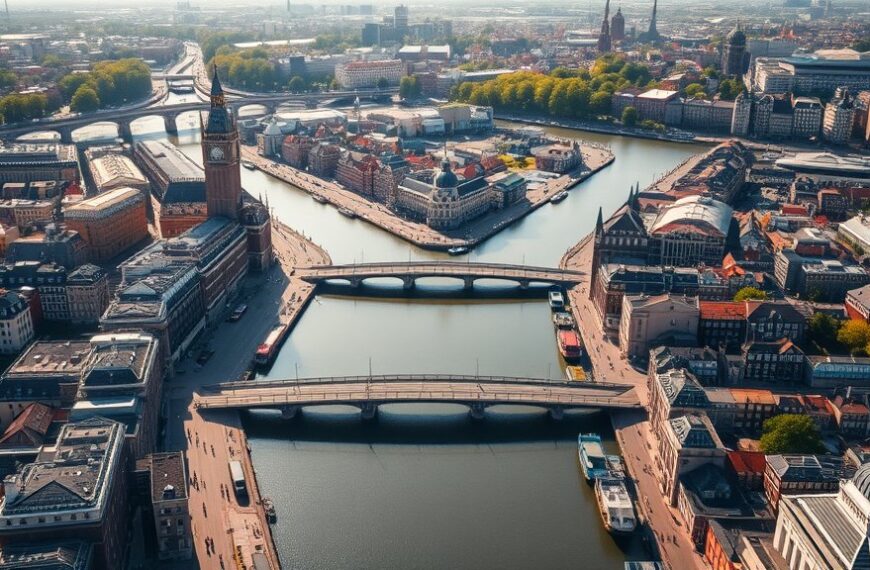Amsterdam vanuit de lucht: een fascinerende blik