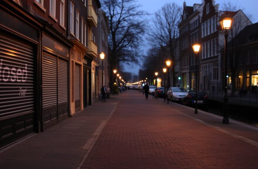 Burgemeester Amsterdam beperkt sluitingstermijn panden