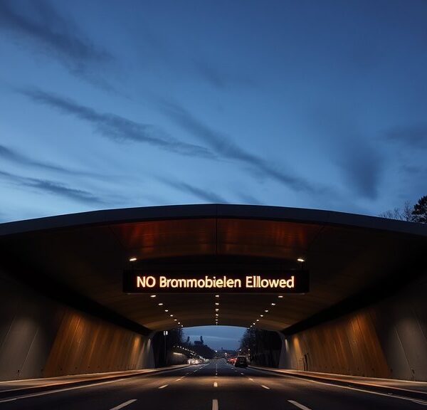 Brommobielen niet welkom in de IJtunnel