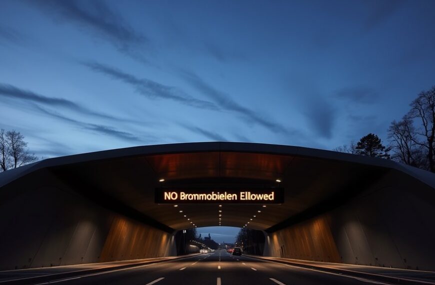 Brommobielen niet welkom in de IJtunnel