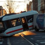 Tram ontspoord na aanrijding in Beethovenstraat