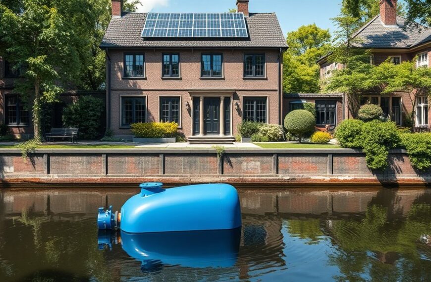 Verduurzamen met grachtenwater in Amsterdam