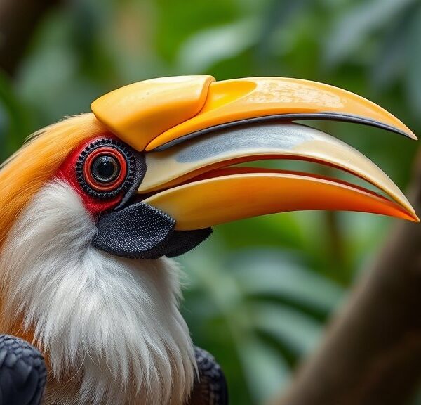 Hoornraaf in Artis krijgt innovatieve snavelprotheses
