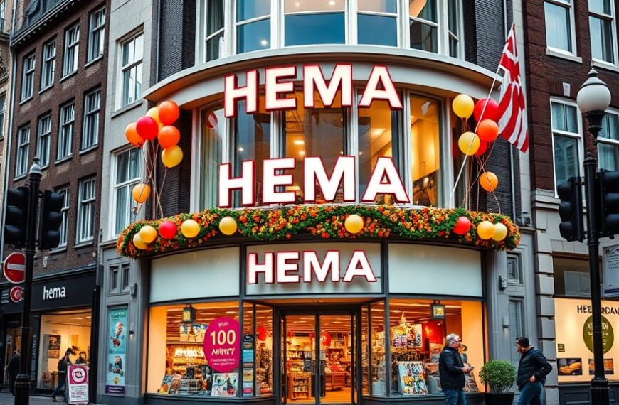 HEMA viert 100 jaar in Amsterdam