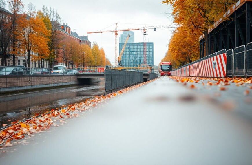 Haarlemmerdijk onder constructie, veiligheid fietsers in Zuidoost