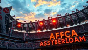 Ajax zege met late goals in Amsterdam