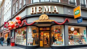 HEMA viert 100 jaar in Amsterdam