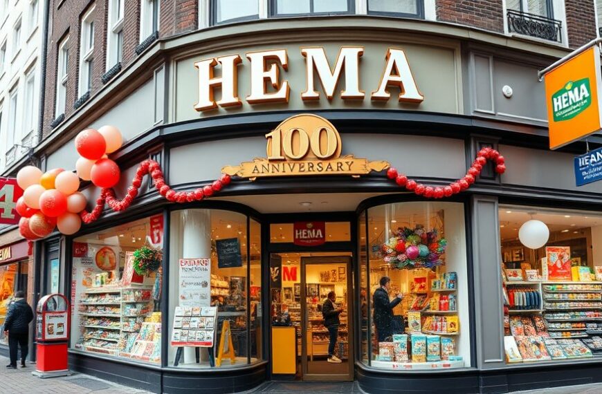HEMA viert 100 jaar in Amsterdam