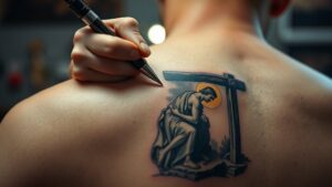 Tattoo-koning Henk Schiffmacher in Rembrandthuis