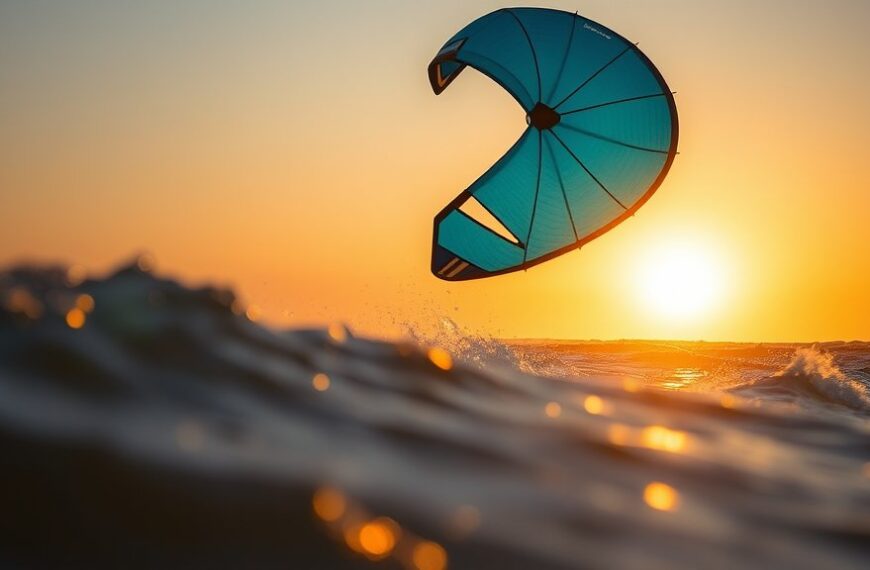 Kitesurftalent Alex Bovenkerk uit Zuid op weg naar de top
