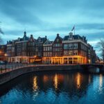Diepe dalen en hoge plafonds in Damsko