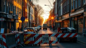 Ondernemers Haarlemmerdijk vrezen voor klandizie