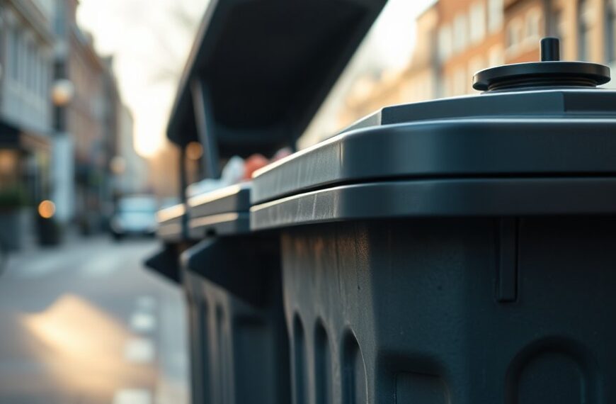 Amsterdam onderzoekt slimme afvalcontainers